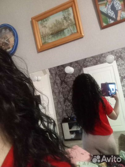 Парик из искусственных волос