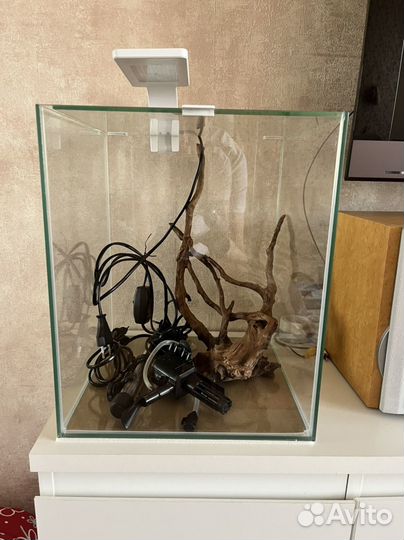 Аквариум aquael 30 куб, белый (30 л)