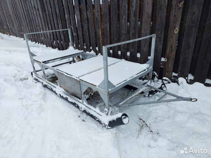 Сани для снегохода