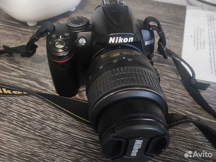 Зеркальный фотоаппарат nikon d3000