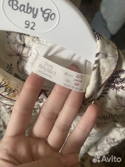 Платье zara 98