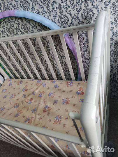 Детская кровать с ящиком