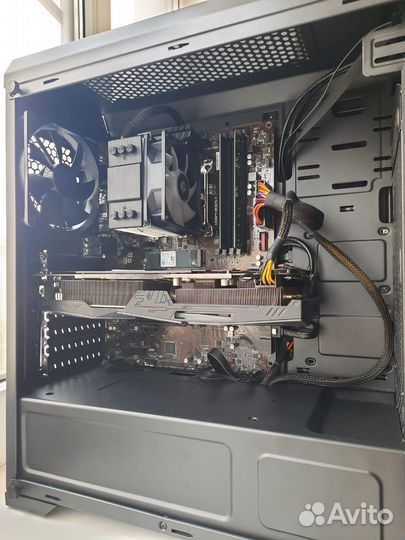 Игровой пк intel core I7 8700 asus RX 580 8гб OC