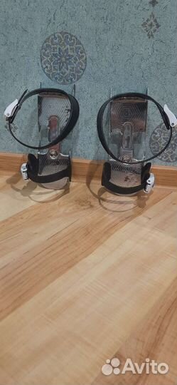 Коньки для малыша на ботинки, устойчивые