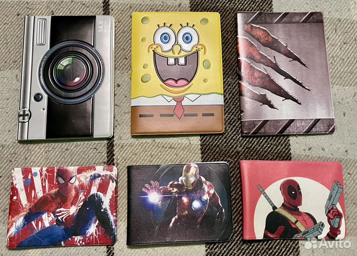 Обложки на паспорт и студенческий