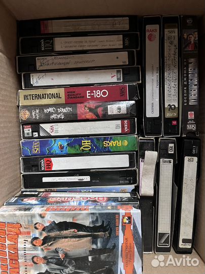 Видеокассеты vhs