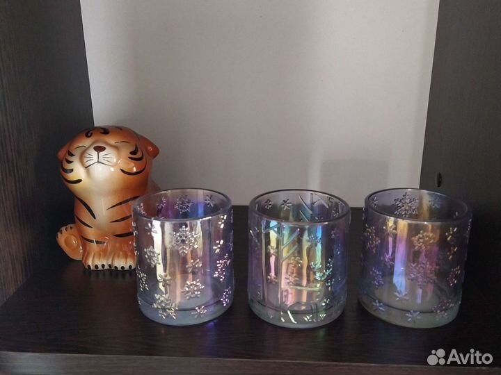 Новогодние подсвечники