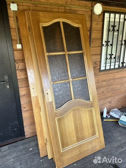 Межкомнатные двери бу деревянные