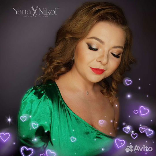 Макияж и прически любой сложности