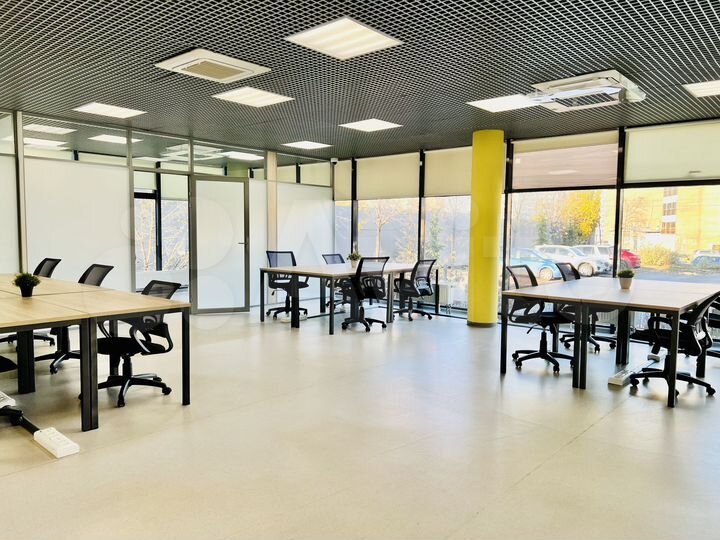 Офисный блок + переговорные + кухня Нагатинская