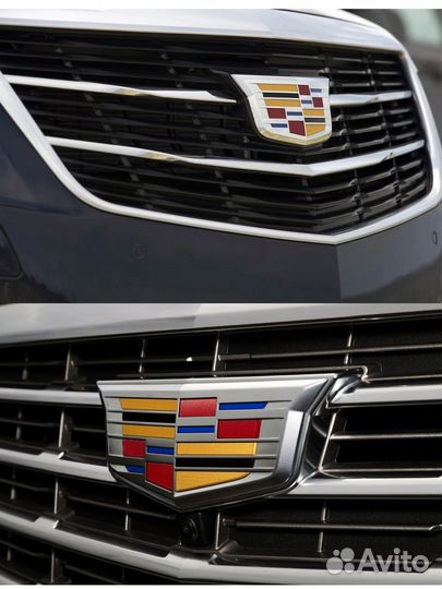 Эмблема логотип Кадиллак Cadillac ATS, XTS, ELR