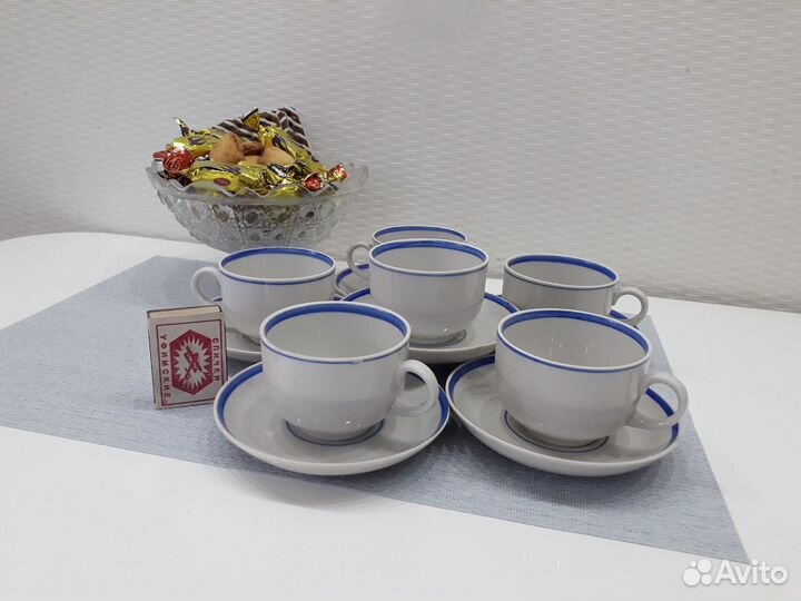 Кофейный сервиз, завод дулево