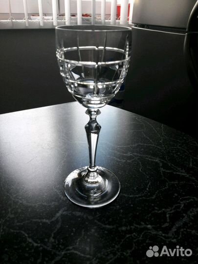 Фужер 4шт хрусталь Чехия новый