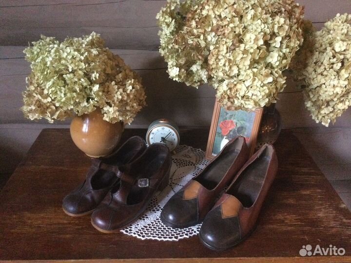 Туфли женские винтаж две пары