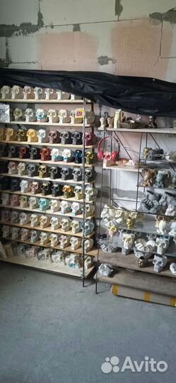 Пепельница череп