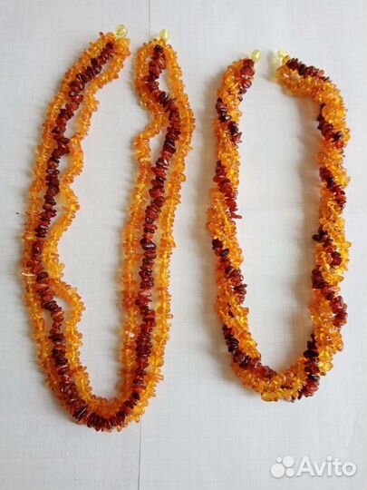 Янтарные бусы