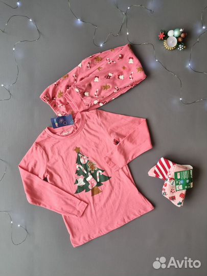 Пижама детская новогодняя Lupilu Германия