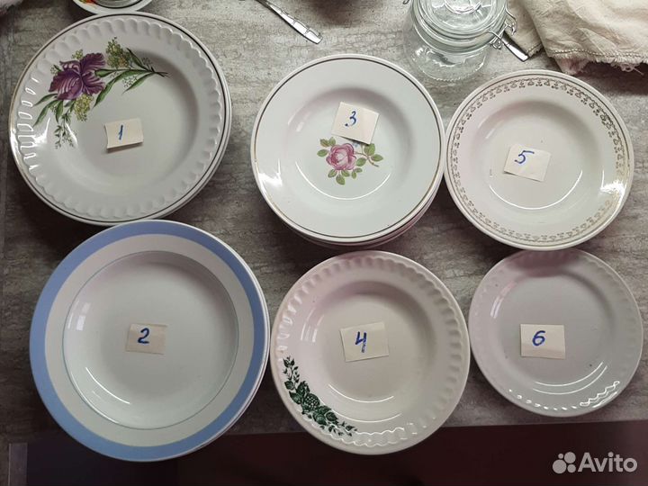 Тарелки глубокие