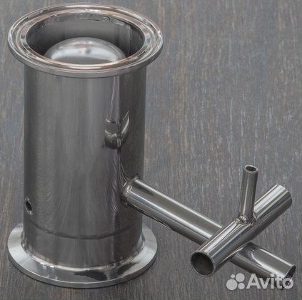 Узел подачи браги. Узел отбора барды