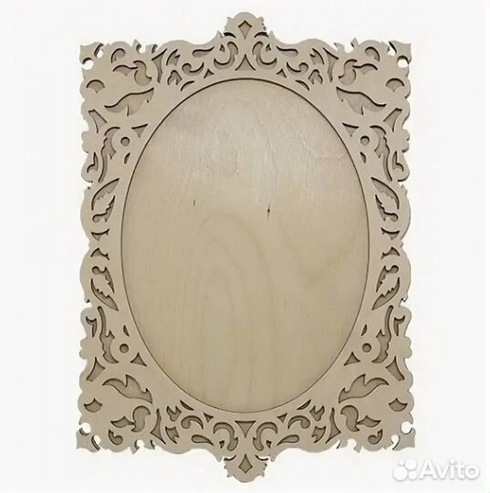Фоторамка деревянная резная