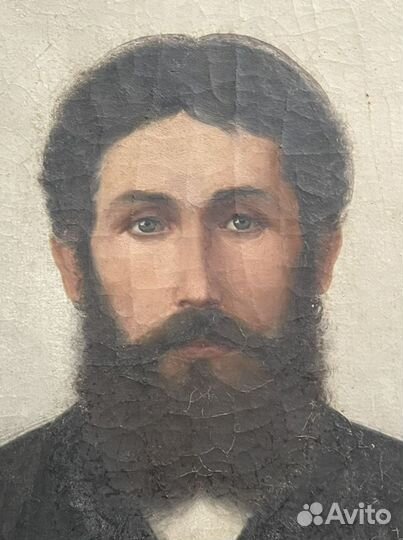 Антикварная картина 1910 год, фотографии