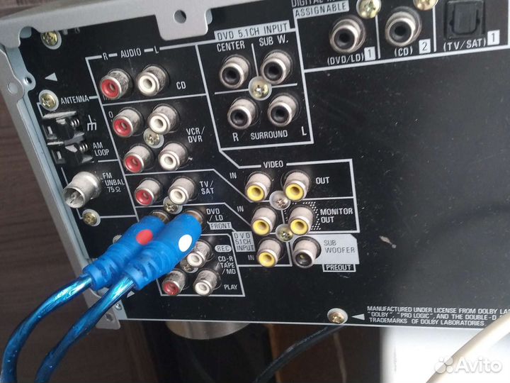 Ресивер пионер+колонки