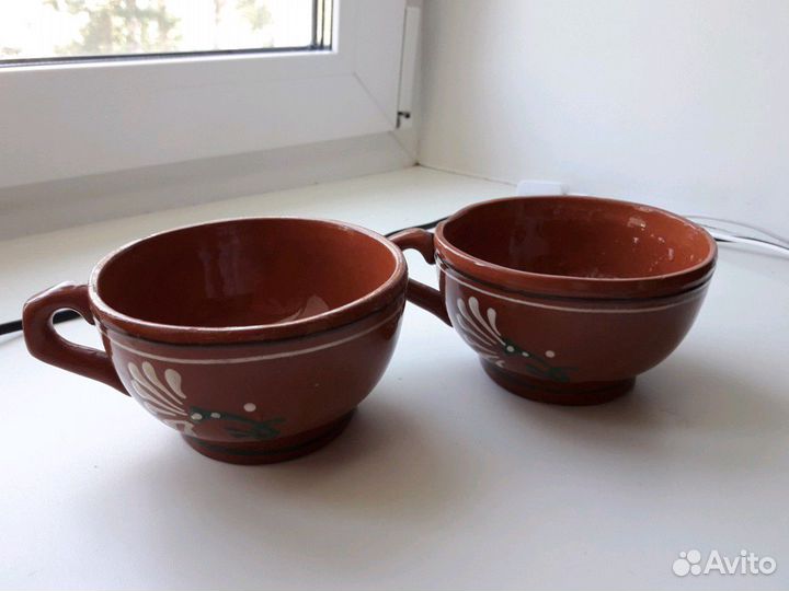 Керамические чашки из СССР)