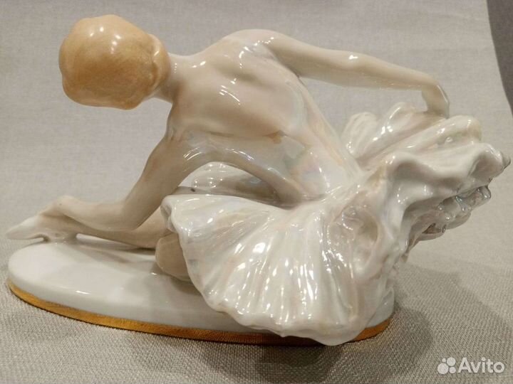 Статуэтка Балерина, фарфор лзфи автор Сычев