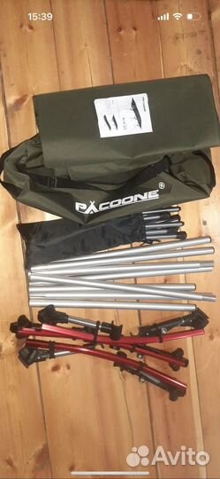 Раскладушка туристическая кемпинговая pacoone