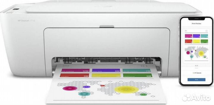 Принтер сканнер HP DeskJet 2720