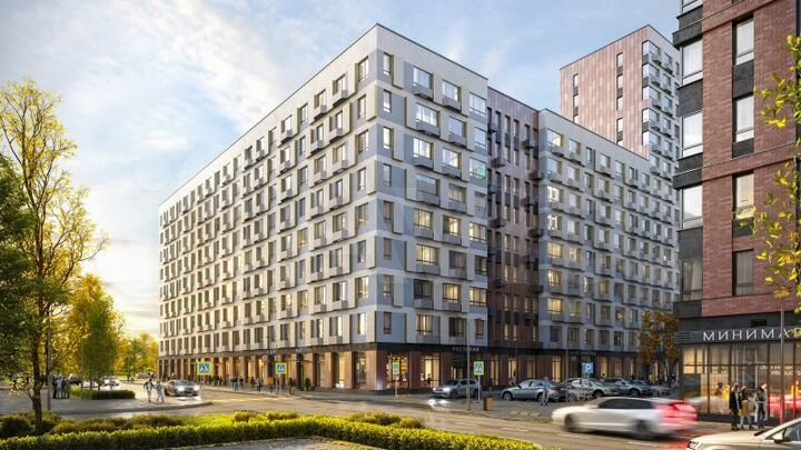 Квартира-студия, 22,8 м², 6/17 эт.