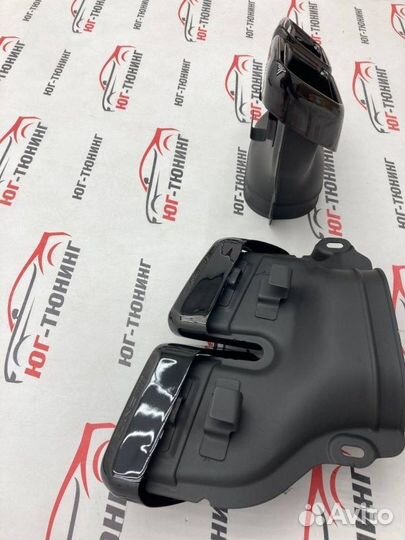 Новые насадки на выхлоп в стиле 63 AMG w212/222