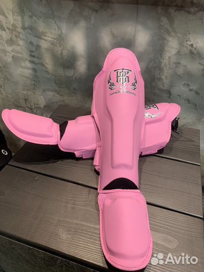 Защита ног Top King Semi Leather Pink