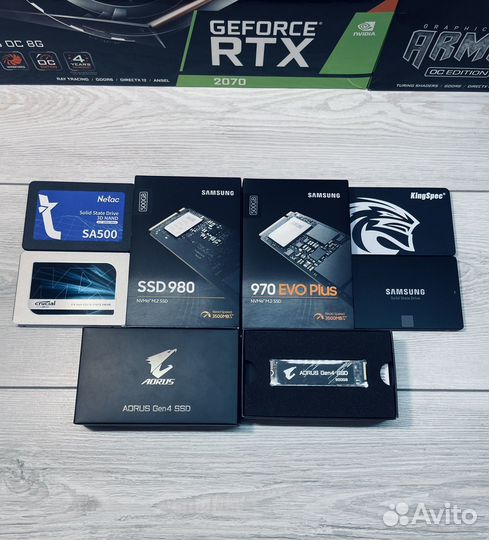 SSD диск 240Gb 512Gb новый