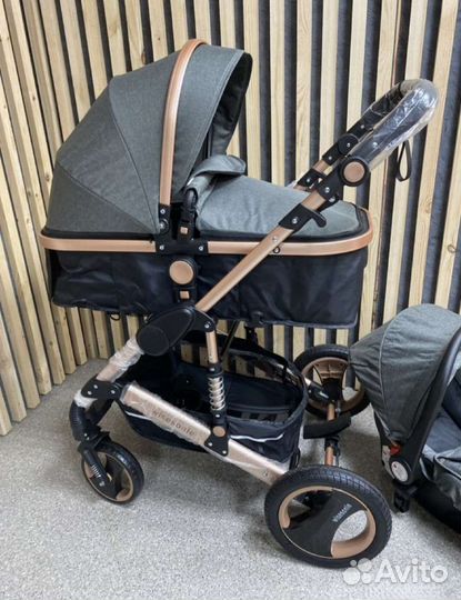 Коляска 3в1 трансформер Новая (Стильная)