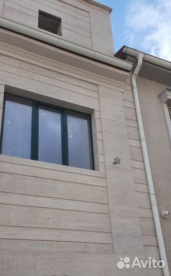 Травертин камень для облицовки дома, лестниц