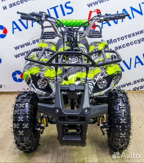 Квадроцикл ATV classic mini (эл) зеленый ананас