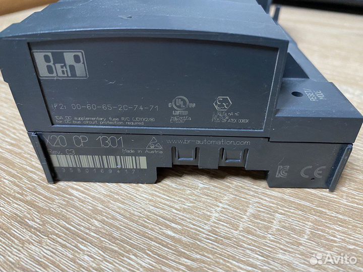 Плк B&R x20cp1301 б/у
