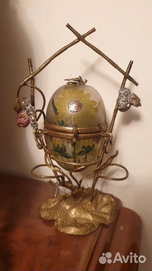 Яйцо шкатулка антиквариат