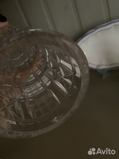 Хрустальная ваза