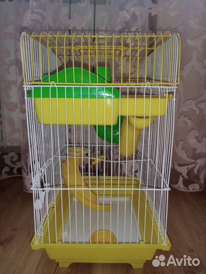 Клетка 3-х этажная для хомяков
