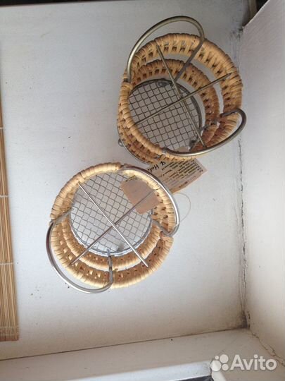 Столовый плетеный набор