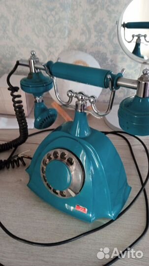 Старый телефон СССР дисковый