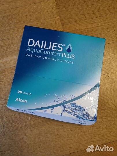 Линзы контактные однодневные Alcon -7,5, 80 штук