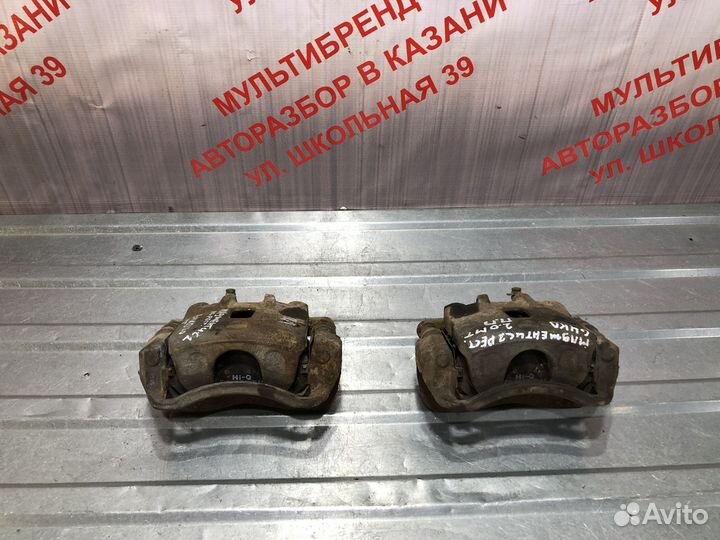 Суппорта тормозные передние Киа Маджентис 2