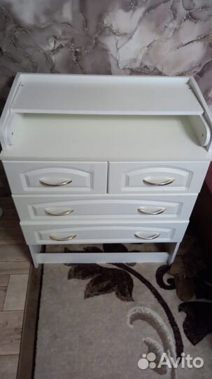 Пеленальный столик с комодом