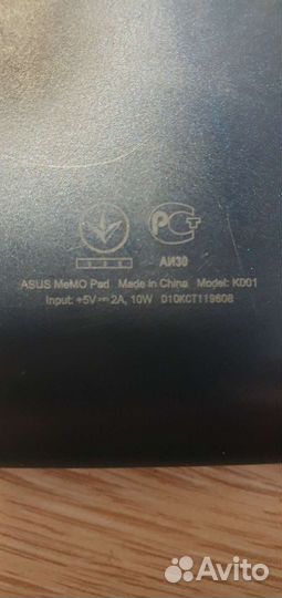 Планшет Asus MemoPad K001