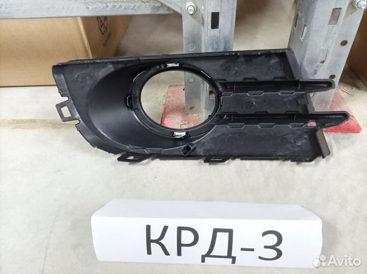 Окантовка противотуманной фары левая Tiguan 1