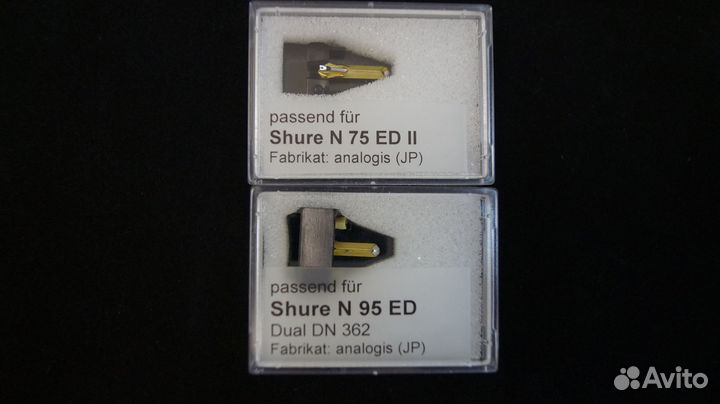 Игла. Stylus.Shure