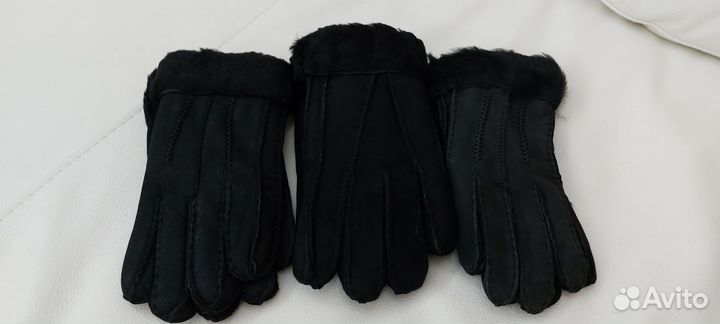 Перчатки дублёные женские натуральные